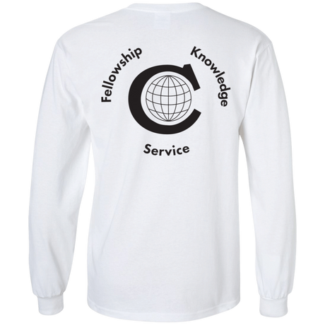 T-Shirts Civitan Front-Rear Printed BW Gildan LS T-Shirt