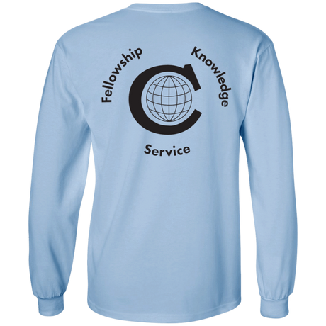 T-Shirts Civitan Front-Rear Printed BW Gildan LS T-Shirt