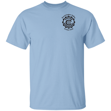 T-Shirts Light Blue / S Civitan Front-Rear Printed BW Gildan T-Shirt