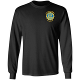 T-Shirts Black / S Civitan Front-Rear Printed Gildan LS T-Shirt