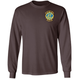 T-Shirts Dark Chocolate / S Civitan Front-Rear Printed Gildan LS T-Shirt