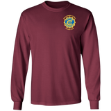 T-Shirts Maroon / S Civitan Front-Rear Printed Gildan LS T-Shirt