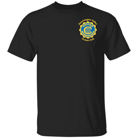 T-Shirts Black / S Civitan Front-Rear Printed Gildan T-Shirt