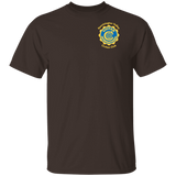 T-Shirts Dark Chocolate / S Civitan Front-Rear Printed Gildan T-Shirt