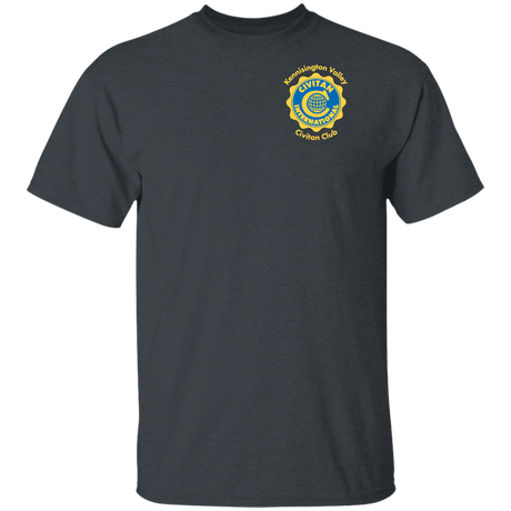 T-Shirts Dark Heather / S Civitan Front-Rear Printed Gildan T-Shirt