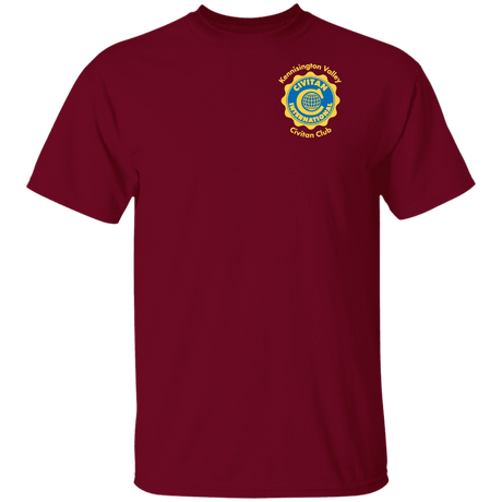 T-Shirts Garnet / S Civitan Front-Rear Printed Gildan T-Shirt