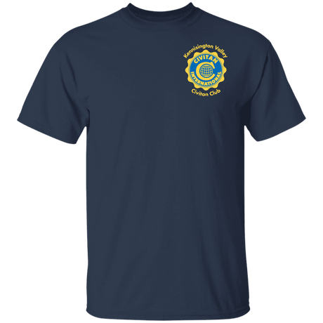 T-Shirts Navy / S Civitan Front-Rear Printed Gildan T-Shirt