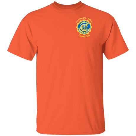 T-Shirts Orange / S Civitan Front-Rear Printed Gildan T-Shirt