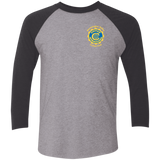 T-Shirts Premium Heather/Vintage Black / X-Small Civitan Front-Rear Printed Next Level Baseball T-Shirt