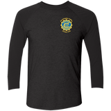 T-Shirts Vintage Black/Vintage Black / X-Small Civitan Front-Rear Printed Next Level Baseball T-Shirt