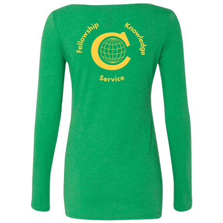 T-Shirts Civitan Front-Rear Printed Next Level Ladies Scoop