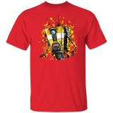T-Shirts Red / S CL4P-TP Robot T-Shirt