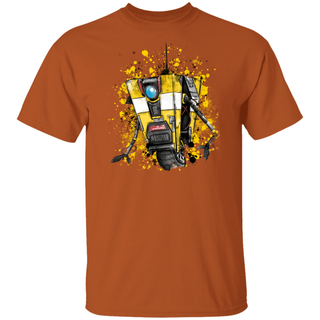 T-Shirts Texas Orange / S CL4P-TP Robot T-Shirt