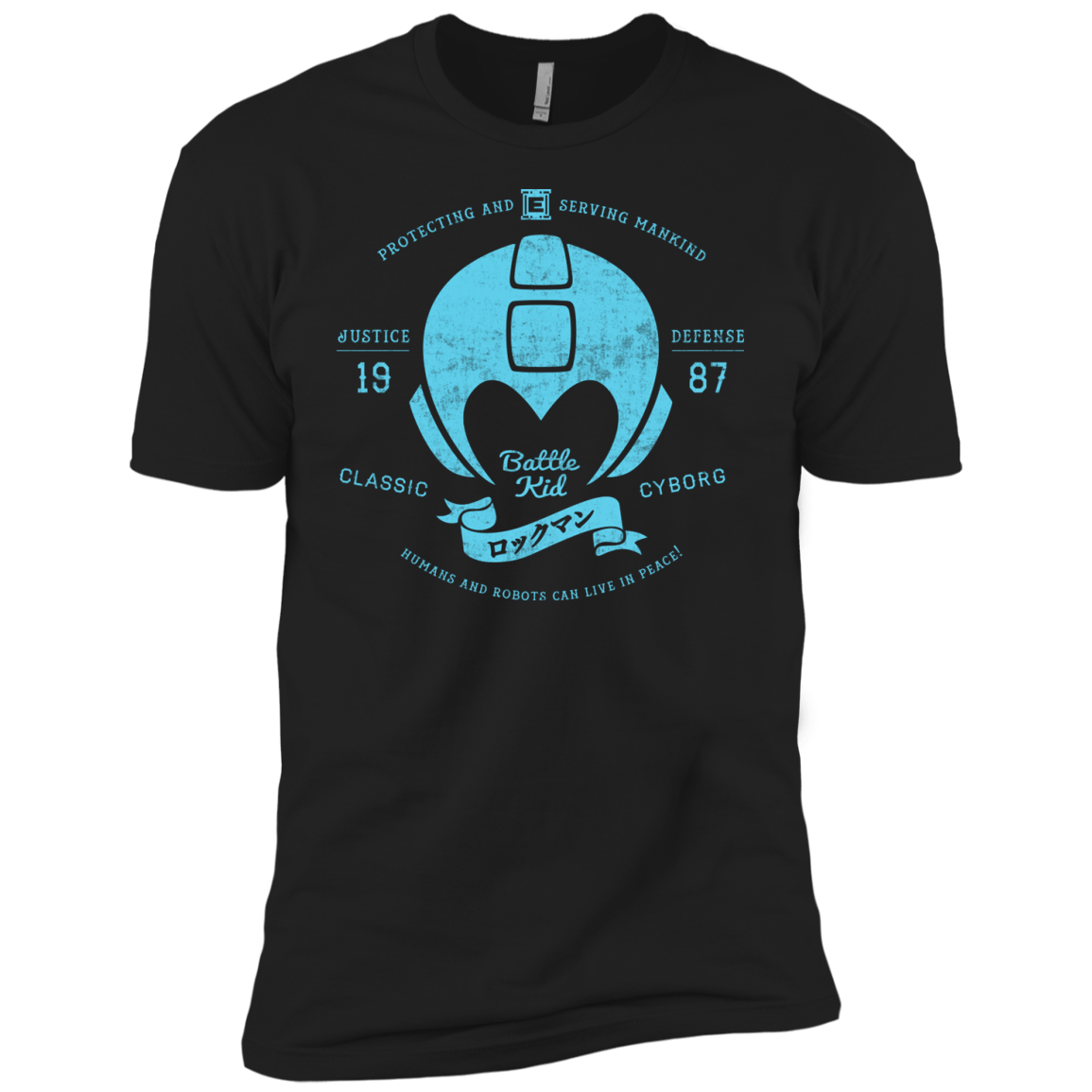 T-Shirts Black / YXS Classic Cyborg 600 Boys Premium T-Shirt