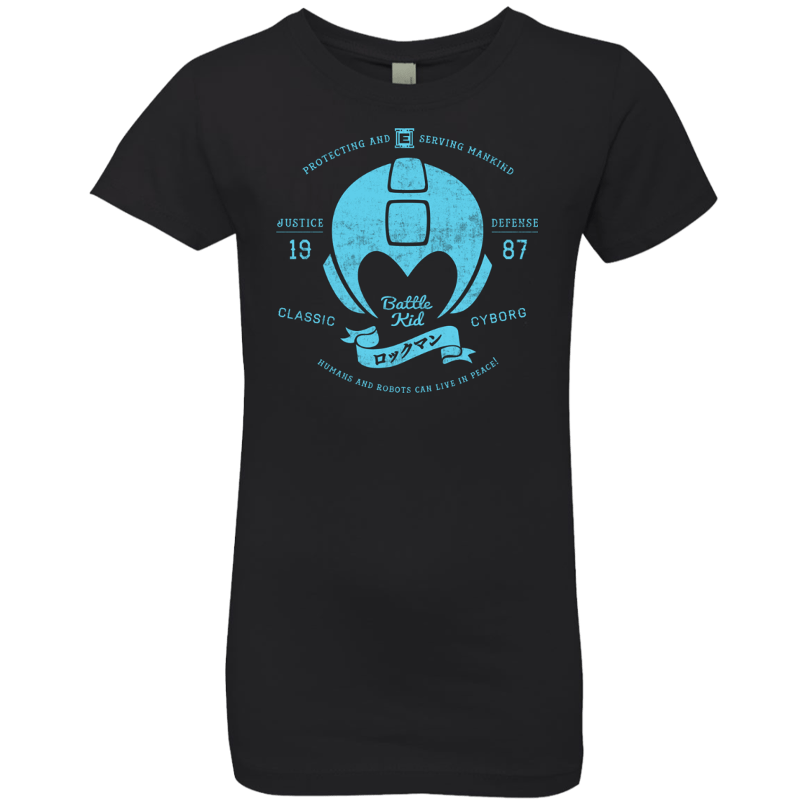 T-Shirts Black / YXS Classic Cyborg 600 Girls Premium T-Shirt