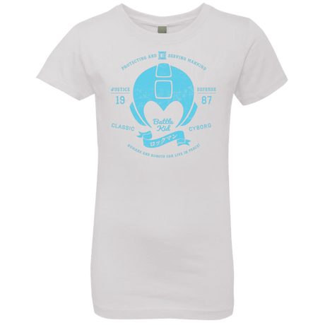T-Shirts White / YXS Classic Cyborg 600 Girls Premium T-Shirt