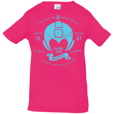 T-Shirts Hot Pink / 6 Months Classic Cyborg 600 Infant Premium T-Shirt