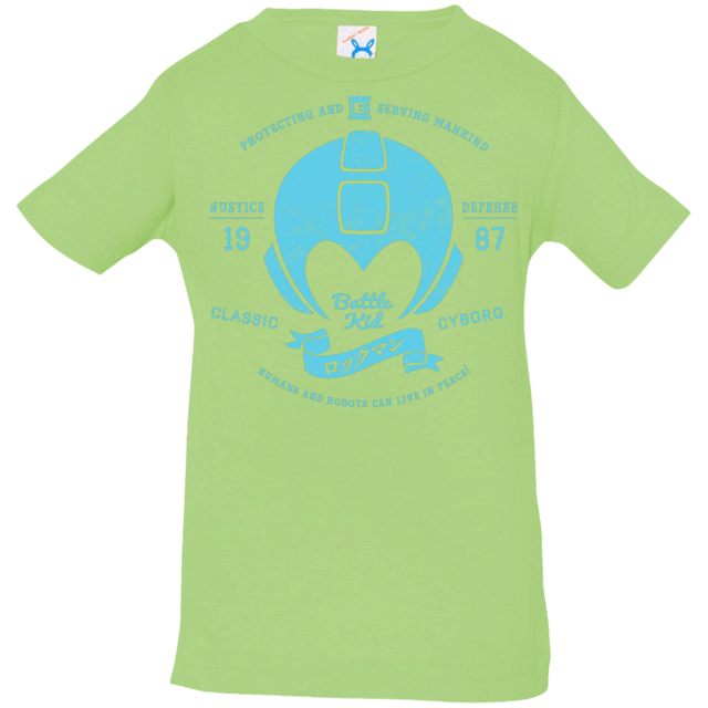 T-Shirts Key Lime / 6 Months Classic Cyborg 600 Infant Premium T-Shirt