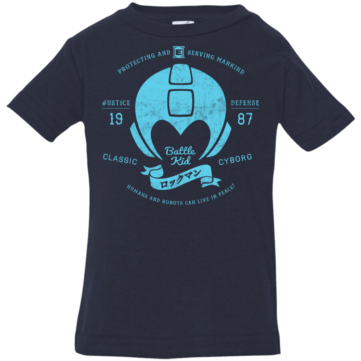 T-Shirts Navy / 6 Months Classic Cyborg 600 Infant Premium T-Shirt