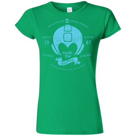 T-Shirts Irish Green / S Classic Cyborg 600 Junior Slimmer-Fit T-Shirt