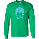 T-Shirts Irish Green / S Classic Cyborg 600 Men's Long Sleeve T-Shirt