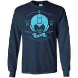 T-Shirts Navy / S Classic Cyborg 600 Men's Long Sleeve T-Shirt