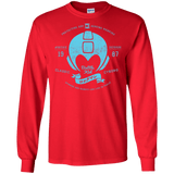 T-Shirts Red / S Classic Cyborg 600 Men's Long Sleeve T-Shirt