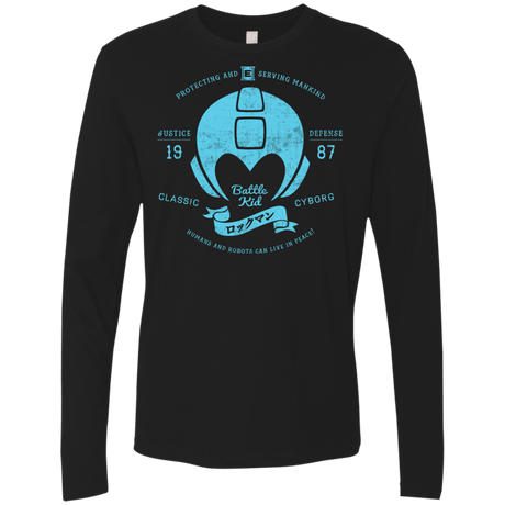 T-Shirts Black / S Classic Cyborg 600 Men's Premium Long Sleeve