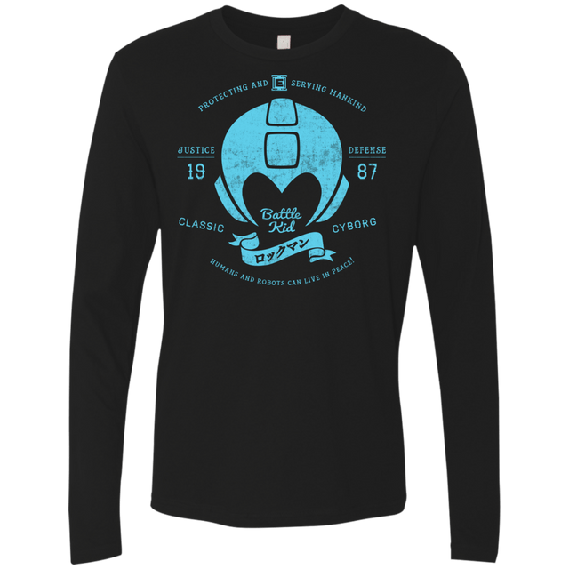 T-Shirts Black / S Classic Cyborg 600 Men's Premium Long Sleeve