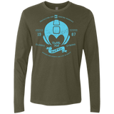 T-Shirts Military Green / S Classic Cyborg 600 Men's Premium Long Sleeve