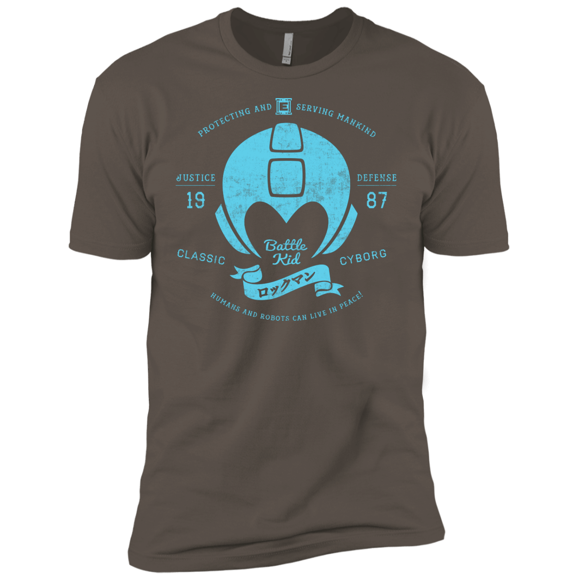 T-Shirts Warm Grey / X-Small Classic Cyborg 600 Men's Premium T-Shirt