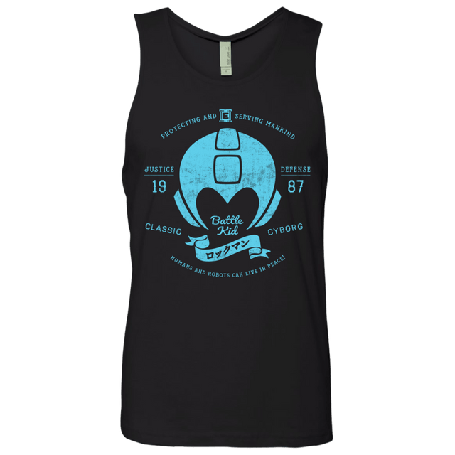 T-Shirts Black / S Classic Cyborg 600 Men's Premium Tank Top