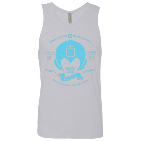 T-Shirts Heather Grey / S Classic Cyborg 600 Men's Premium Tank Top