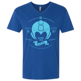 T-Shirts Royal / X-Small Classic Cyborg 600 Men's Premium V-Neck