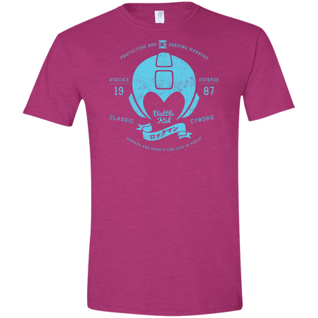 T-Shirts Antique Heliconia / S Classic Cyborg 600 Men's Semi-Fitted Softstyle