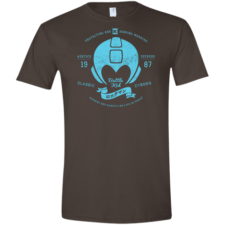 T-Shirts Dark Chocolate / S Classic Cyborg 600 Men's Semi-Fitted Softstyle