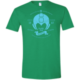 T-Shirts Heather Irish Green / S Classic Cyborg 600 Men's Semi-Fitted Softstyle