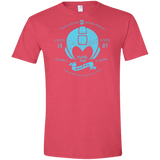 T-Shirts Heather Red / S Classic Cyborg 600 Men's Semi-Fitted Softstyle