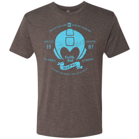 T-Shirts Macchiato / S Classic Cyborg 600 Men's Triblend T-Shirt