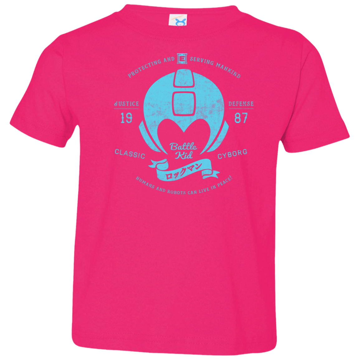 T-Shirts Hot Pink / 2T Classic Cyborg 600 Toddler Premium T-Shirt