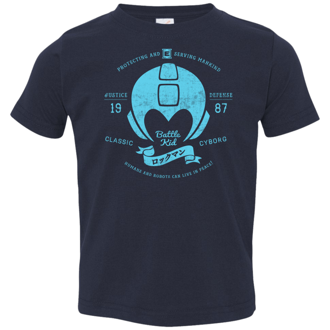 T-Shirts Navy / 2T Classic Cyborg 600 Toddler Premium T-Shirt