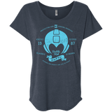 T-Shirts Vintage Navy / X-Small Classic Cyborg 600 Triblend Dolman Sleeve