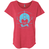 T-Shirts Vintage Red / X-Small Classic Cyborg 600 Triblend Dolman Sleeve