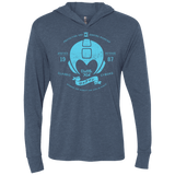 T-Shirts Indigo / X-Small Classic Cyborg 600 Triblend Long Sleeve Hoodie Tee