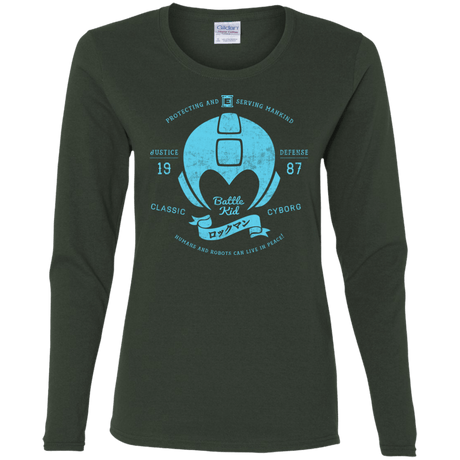 T-Shirts Forest / S Classic Cyborg 600 Women's Long Sleeve T-Shirt