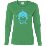 T-Shirts Irish Green / S Classic Cyborg 600 Women's Long Sleeve T-Shirt