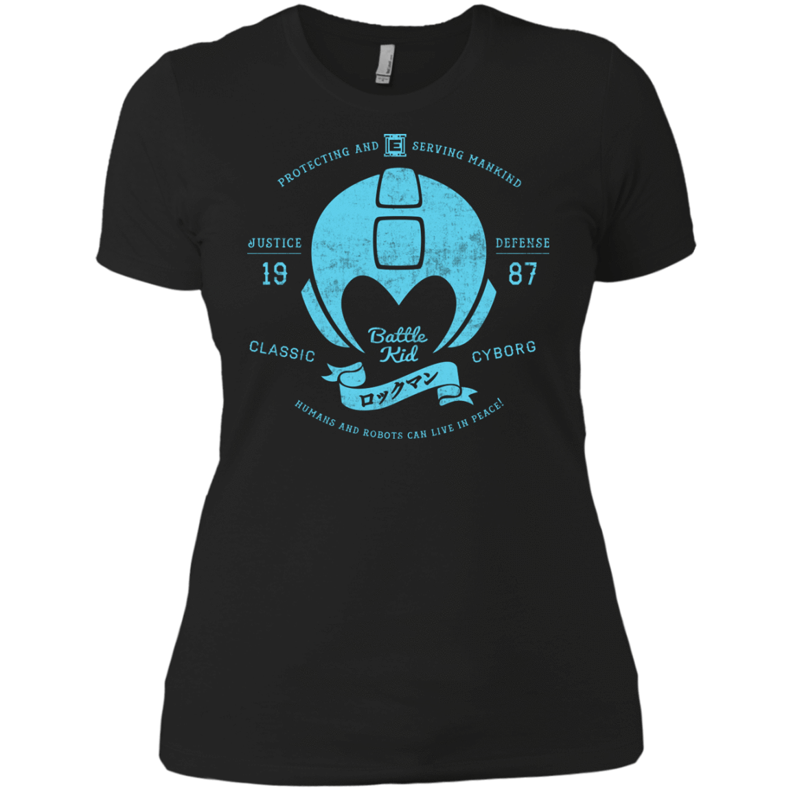 T-Shirts Black / X-Small Classic Cyborg 600 Women's Premium T-Shirt