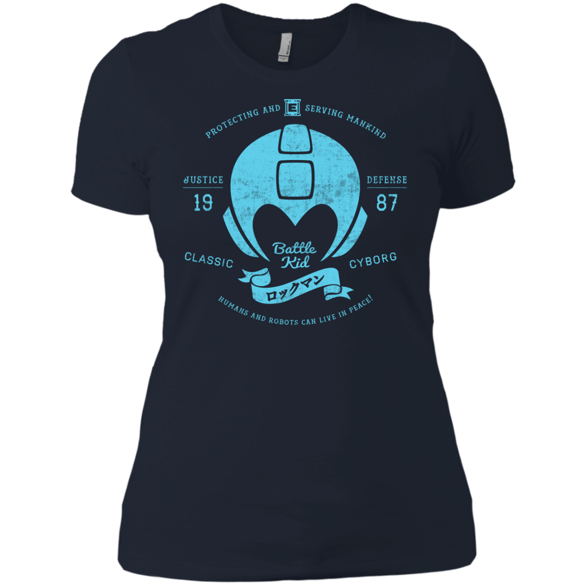 T-Shirts Midnight Navy / X-Small Classic Cyborg 600 Women's Premium T-Shirt