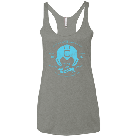 T-Shirts Venetian Grey / X-Small Classic Cyborg 600 Women's Triblend Racerback Tank