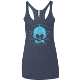 T-Shirts Vintage Navy / X-Small Classic Cyborg 600 Women's Triblend Racerback Tank
